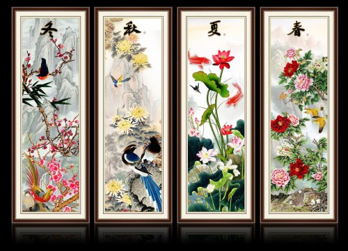 客廳沙發(fā)背景墻掛什么裝飾畫好？四種常用裝飾畫推薦