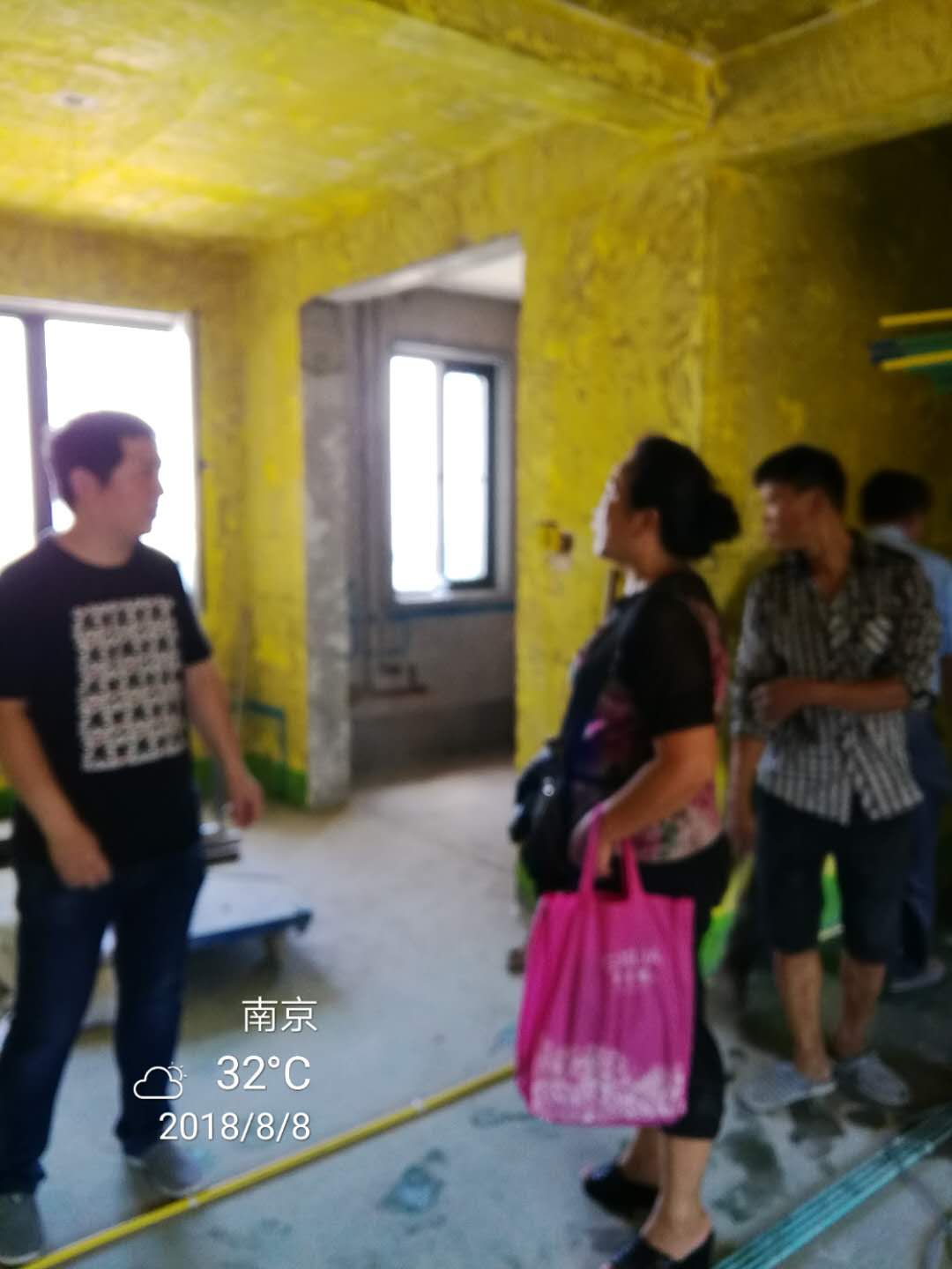 南京招商公園里裝修工地水電施工檢查 南京招商公園里裝修工地水電施工檢查