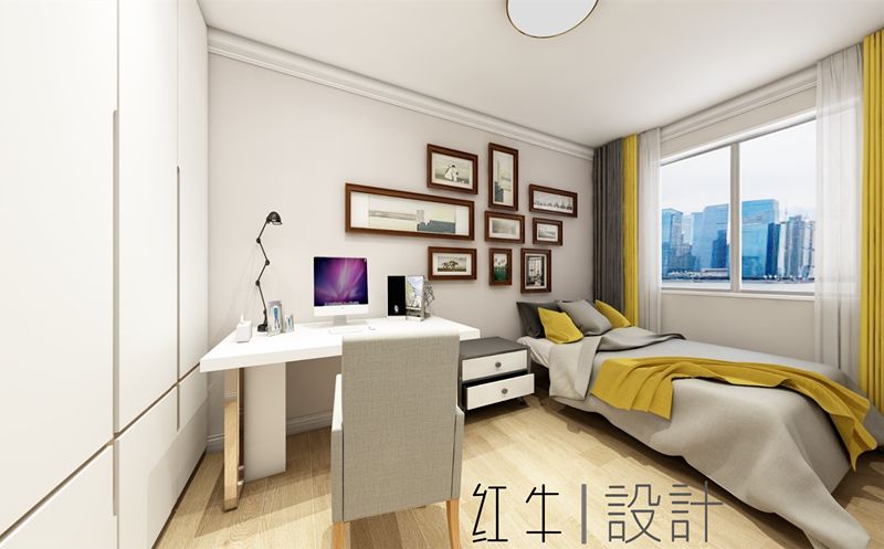 南京云南路西橋花苑79平米現(xiàn)代簡(jiǎn)約風(fēng)格裝修 溫馨浪漫07