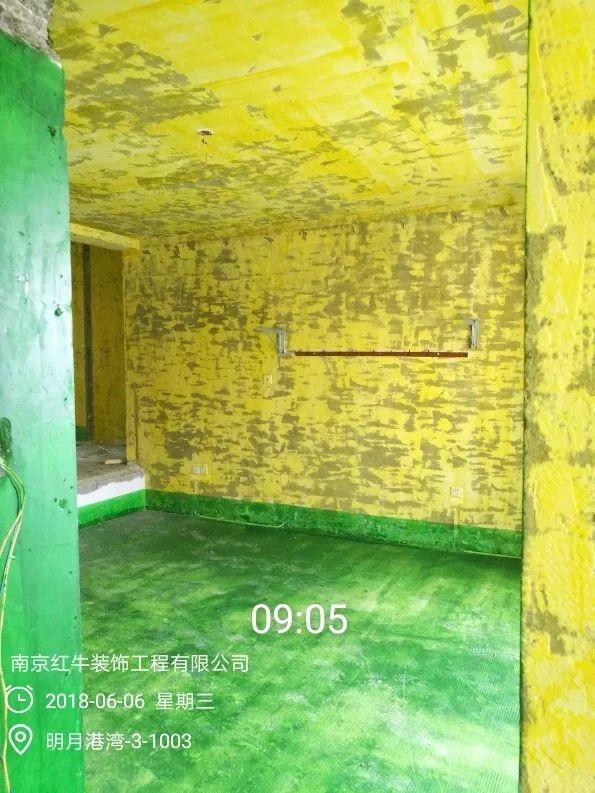 南京明月港灣105平米北歐風(fēng)格裝修  擁有獨(dú)立衣帽間與書房22地固、墻固