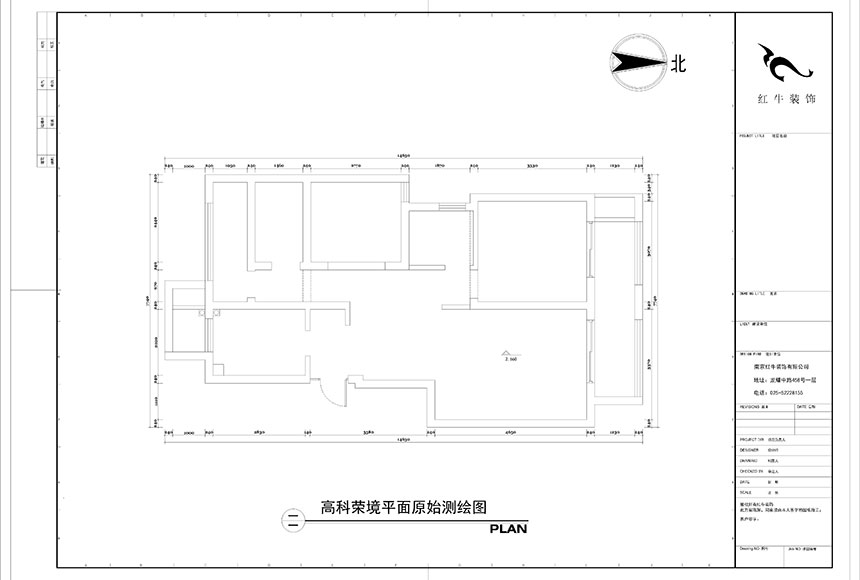 860x580_陶陽-高科榮境-95㎡-北歐風(fēng)格_平面原始測繪圖