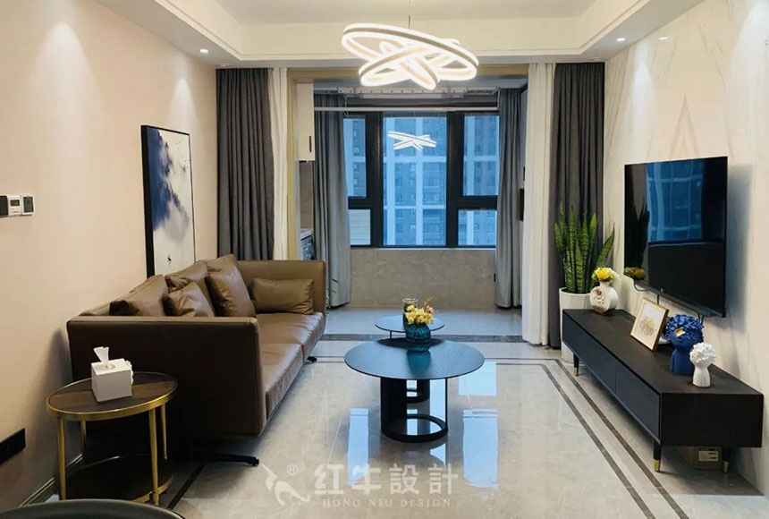 保利國際社區(qū)115㎡現(xiàn)代風(fēng)格--想現(xiàn)場參觀新裝好的房子嗎？這里就有哦！03劉小勇_保利國際社區(qū)-96㎡-現(xiàn)代風(fēng)格