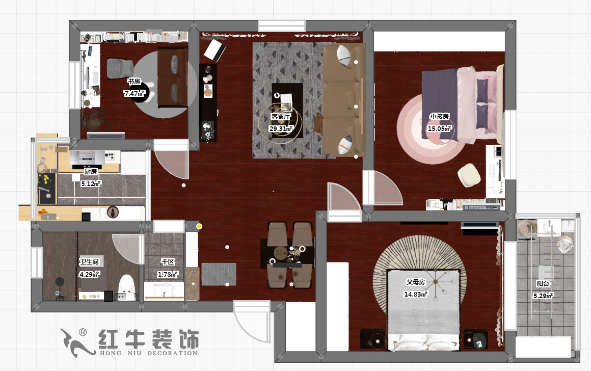 顧娟_怡居園5-19-302-102㎡-現(xiàn)代風(fēng)格_3室2廳1衛(wèi)(老房裝修)_定制家¥130000_全包13萬(wàn)00_03彩平圖