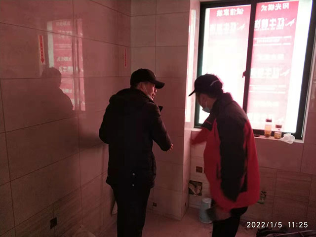 新年伊始！直擊紅牛裝飾2022年首次工地巡檢現(xiàn)場！