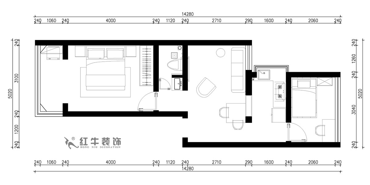朱明琪|富貴里3-乙單元-601-55㎡-現(xiàn)代簡約風(fēng)格|2室2廳1衛(wèi)|老房裝修|定制家|全包14