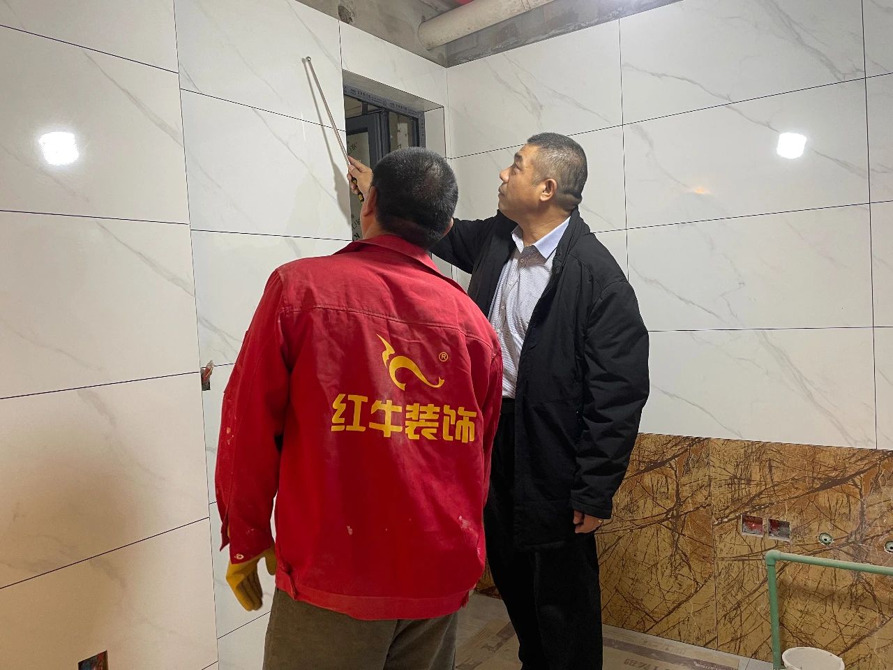 工地巡檢｜突擊地暖驗收現(xiàn)場，這個冬天，讓您家更溫暖、更安全！