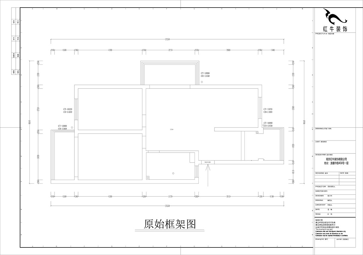 孟憲濤|武定新村5-5-310-90㎡-現(xiàn)代簡約風(fēng)格|2室2廳1衛(wèi)|老房裝修|定制家|全包14萬|00_01原始框架圖