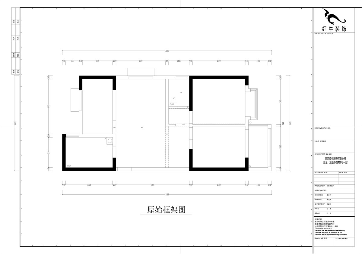 孟憲濤|觀泓雅苑A區(qū)6-2101-115㎡-法式南洋復(fù)古風格|3室1廳2衛(wèi)|新房裝修|定制家|全包16萬|00_01原始框架圖