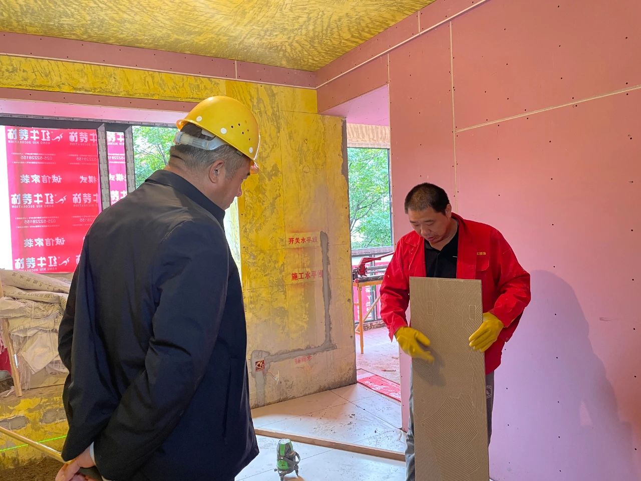 工地突擊巡檢｜嚴(yán)守工藝品質(zhì)，用行動(dòng)兌現(xiàn)承諾！