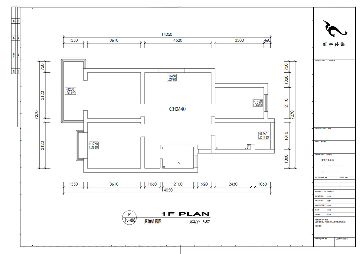 劉小勇|銀龍花園二期122-108-90㎡-現(xiàn)代簡約風(fēng)格|3室1廳1衛(wèi)1廚1陽臺|老房裝修|定制家|全包9萬|00_01原始結(jié)構(gòu)圖